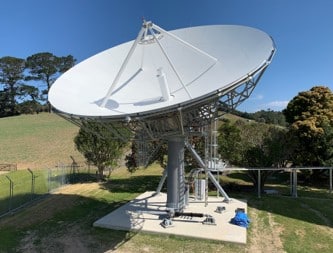 Av-Comm Completes 13.1m C/L-Band ESA Install in New Zealand