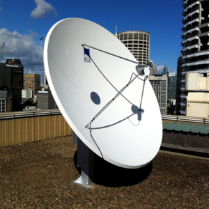 CPI 2.4m C Band 1252 Series Rx Only Satellite Dish