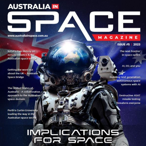 Av-Comm featured in April 2023 issue of Australia in Space Magazine