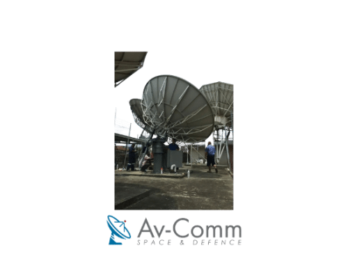 Av-Comm 4.5m C Band Inclined Orbit Antenna System