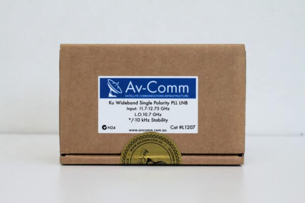 Av-Comm L1207 Ku Band Wideband High Stability PLL LNB 11.7-12.75GHz - Image 2