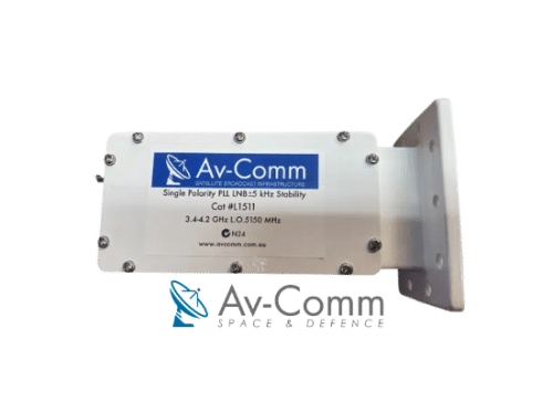 Av-Comm L1511 Extended C Band PLL LNB 3.4-4.2GHz +/-5kHz Stability