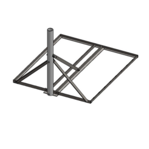 Baird B3-34 x 40 Non-Penetrating mount with 1.31" OD mast