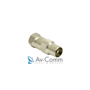 F-Type Male to PAL Male Adapter for Coax Cables