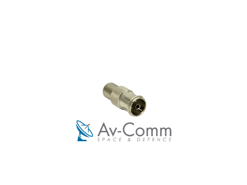 F-type Female to PAL Female Coax Connector Adapter