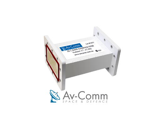 Av-Comm 3.8-4.2GHz C Band 5G Bandpass Waveguide Filter