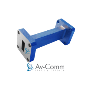 H Band WR112 Rigid Waveguide 7.5cm (3") Length