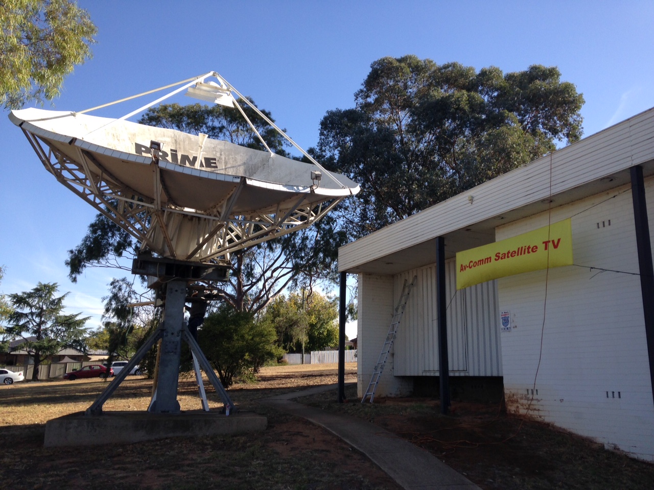 Andrew 6.5m Ku Band Earth Station Decommissioning