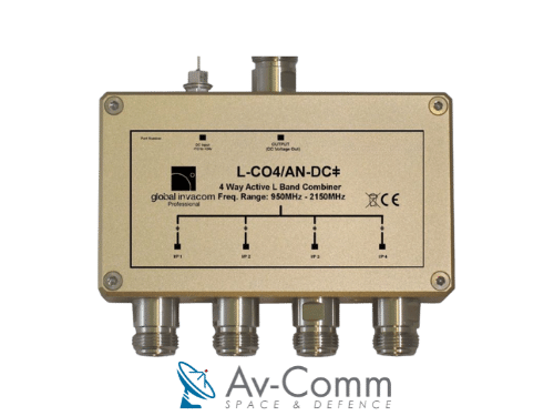 L Band 4 Way Active Combiner
