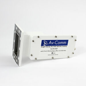 Av-Comm L1521 C Band 5G Filtered PLL LNB 3.9-4.2GHz +/-300kHz