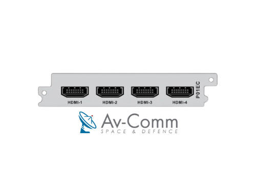PBI P01EC Quad HDMI MPEG-2/H.264 HD/SD Transcoder/Encoder Module