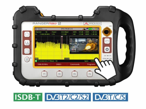 PROMAX RangerNeo 2 Spectrum Analyser for Field Technicians