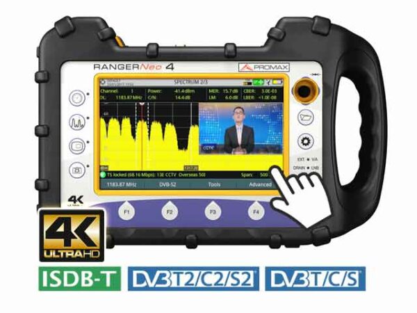 PROMAX RangerNeo 4 Professional Portable Spectrum Analyser