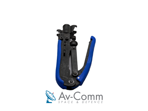 RG-6 and RG-11 Coax Cable Compression Connector Tool