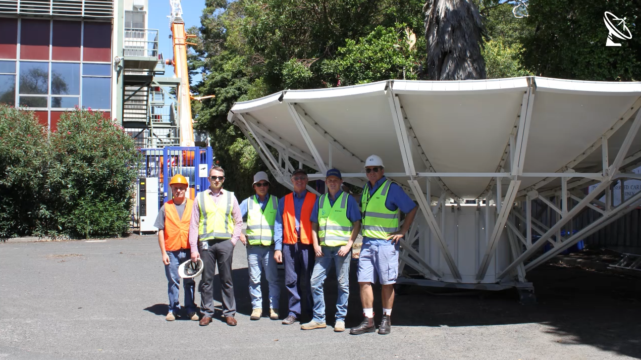 6.5m Andrew Satellite Dish Installation