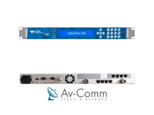Teledyne QMultiFlex-400 Point to Multipoint IP Modulator / Multi-Demodulator