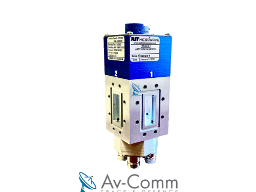 WR137 Dual Waveguide and Coax Switch