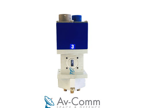 WR42 Dual Waveguide and Coax Switch
