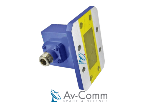 S Band WR284 Waveguide to Coax Adapter with SMA Type Connector