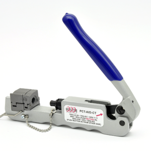 RG-6 & RG-11 Coaxial Cable Connector Compression Tool Combined