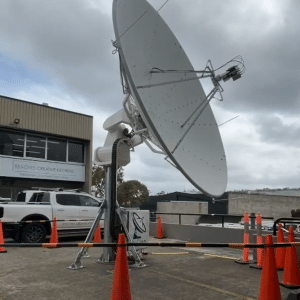 Cassowary 2.4m 2400SX Satellite Ground Station Tracking Antenna System