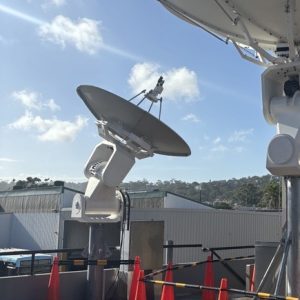 Cassowary 2.4m 2400S Satellite Ground Station Tracking Antenna System