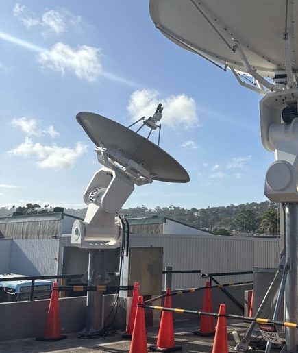 Cassowary 2.4m 2400S Satellite Ground Station Tracking Antenna System