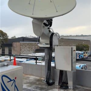 Cassowary 2.4m 2400SX Satellite Ground Station Tracking Antenna System