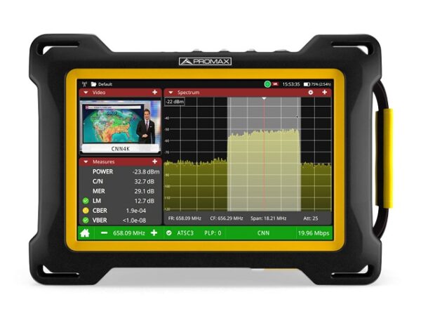 Promax 4K UHD Broadcast analyser