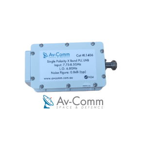 Av-Comm L1406 X Band PLL LNB 7.75-8.5GHz