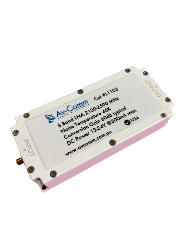 Av-Comm L1103 S-Band LNA 2100-2500MHz