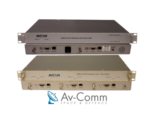 AVCOM DRSA-2500B Multi-Input Spectrum Analyser 19" Rack Mounted