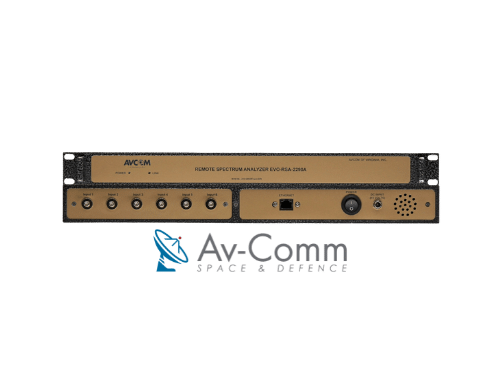 AVCOM EVO-RSA-SERIES 19" Rack Mounted Spectrum Analyser for Remote Monitoring of Satellite Signals