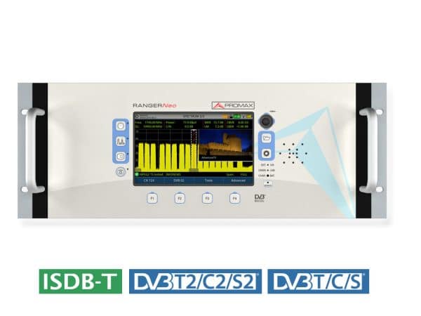 Promax RANGERNeo Rack Lite Spectrum Analyser