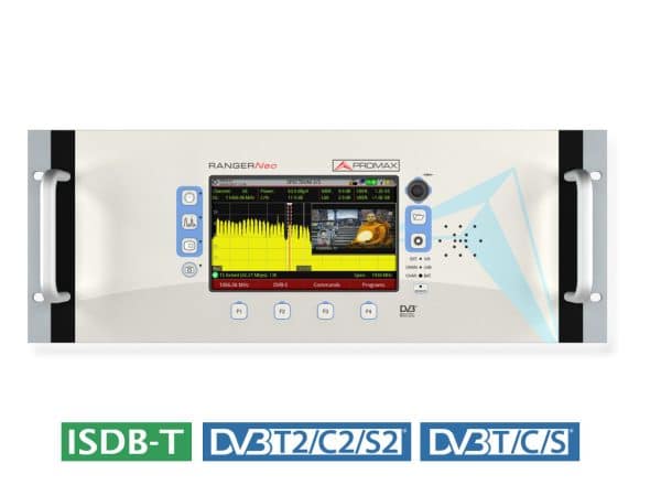 Promax RANGERNeo Rack 2 mountable TV signal & spectrum analyser