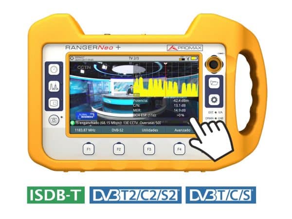 Promax RANGERNeo+ Multi-Function TV signal & Spectrum Analyser