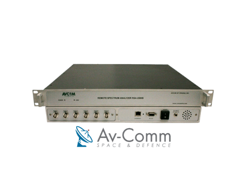 AVCOM RSA-2500B Six Input Spectrum Analyser for Carrier Monitoring