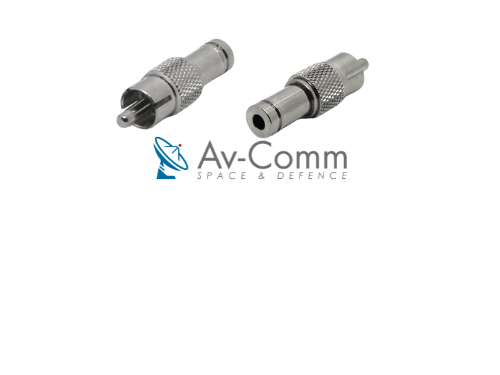 Av-Comm 3.5mm mono socket to RCA Plug