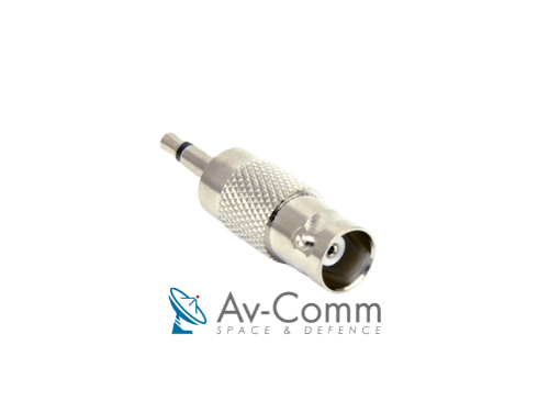 Av-Comm External Antenna BNC to 3.5mm Adaptor