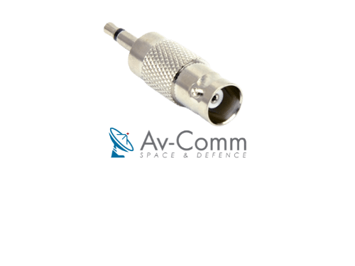 Av-Comm External Antenna BNC to 3.5mm Adaptor
