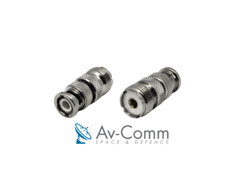 Av-Comm SO-239 to BNC male adaptor