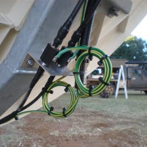 Earthing & Lightning Protection Assembly for VSAT Installations