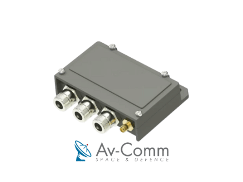 Swedish Microwave Diplexer with DC Inserter 10 MHz and L-Band