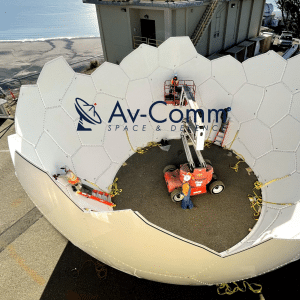 13.7m Composite Sandwich Radomes for Ground Station Antennas