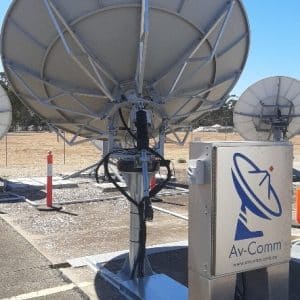 Brushturkey 2.4 m Ka‑Band Limited Motion Satellite Ground Station